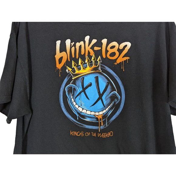Gildan Cotton Short Sleeve BLINK-182 Kings of the Weekend XL Unisex T-Shirt‎ - Picture 3 of 9